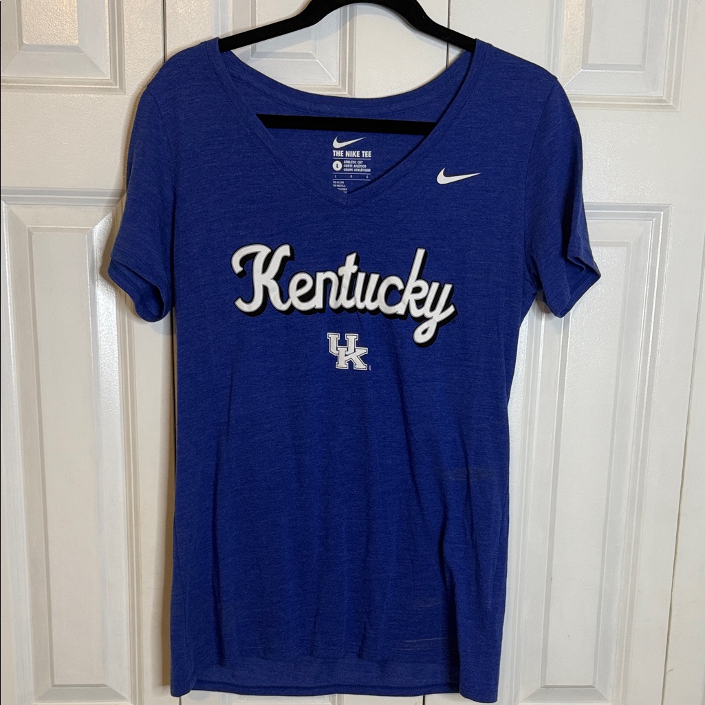 Nike Womens Blue Kentucky Tee